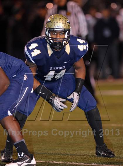 Thumbnail 3 in Centennial vs. St. John Bosco (CIF SoCal Regional Open Division Final) photogallery.