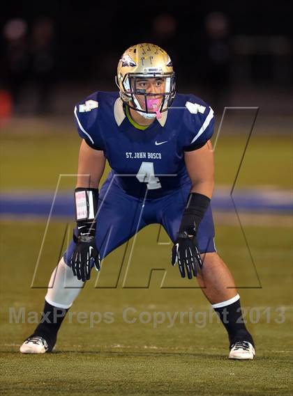 Thumbnail 2 in Centennial vs. St. John Bosco (CIF SoCal Regional Open Division Final) photogallery.