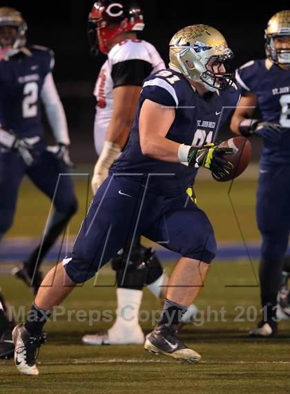Thumbnail 1 in Centennial vs. St. John Bosco (CIF SoCal Regional Open Division Final) photogallery.