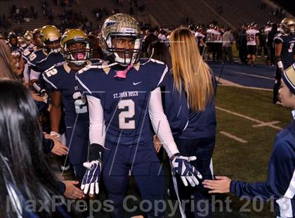 Thumbnail 2 in Centennial vs. St. John Bosco (CIF SoCal Regional Open Division Final) photogallery.