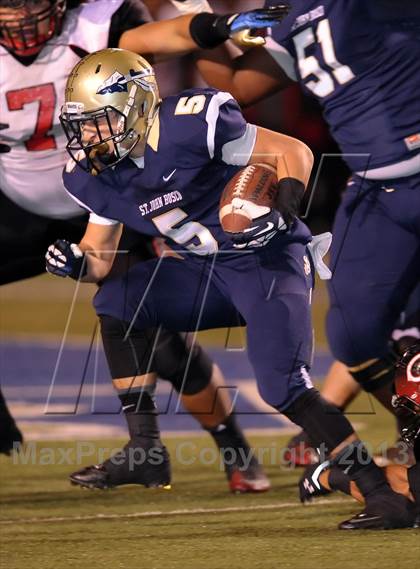 Thumbnail 2 in Centennial vs. St. John Bosco (CIF SoCal Regional Open Division Final) photogallery.