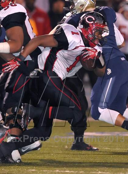 Thumbnail 1 in Centennial vs. St. John Bosco (CIF SoCal Regional Open Division Final) photogallery.