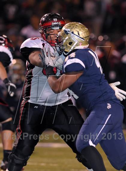 Thumbnail 2 in Centennial vs. St. John Bosco (CIF SoCal Regional Open Division Final) photogallery.