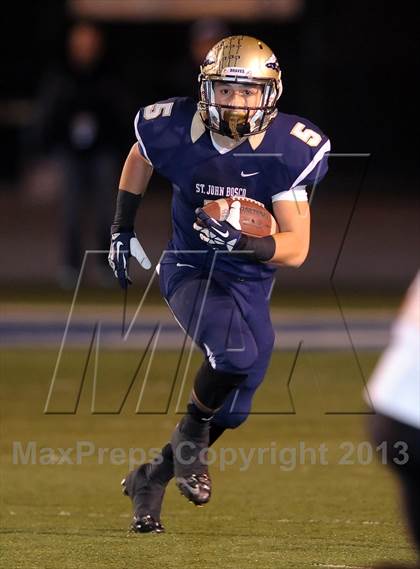 Thumbnail 1 in Centennial vs. St. John Bosco (CIF SoCal Regional Open Division Final) photogallery.
