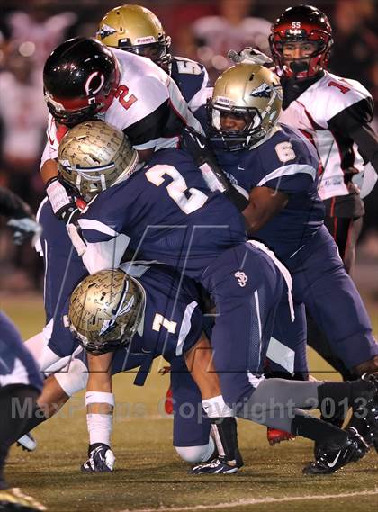 Thumbnail 1 in Centennial vs. St. John Bosco (CIF SoCal Regional Open Division Final) photogallery.