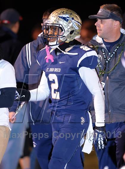 Thumbnail 3 in Centennial vs. St. John Bosco (CIF SoCal Regional Open Division Final) photogallery.