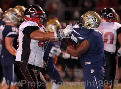 Thumbnail 1 in Centennial vs. St. John Bosco (CIF SoCal Regional Open Division Final) photogallery.