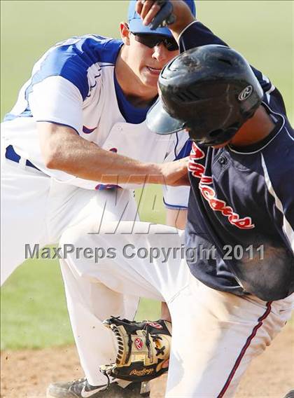 Thumbnail 3 in Trinity Christian vs. Bishop Dunne photogallery.