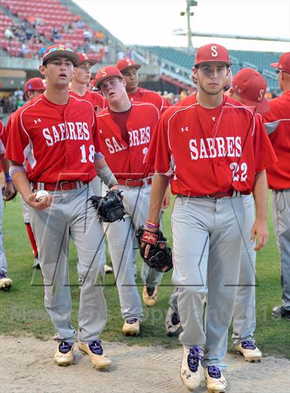 Thumbnail 1 in Fuquay-Varina vs. South Mecklenburg (NCHSAA 4A Final Game 1) photogallery.