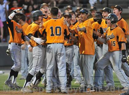Thumbnail 1 in Fuquay-Varina vs. South Mecklenburg (NCHSAA 4A Final Game 1) photogallery.