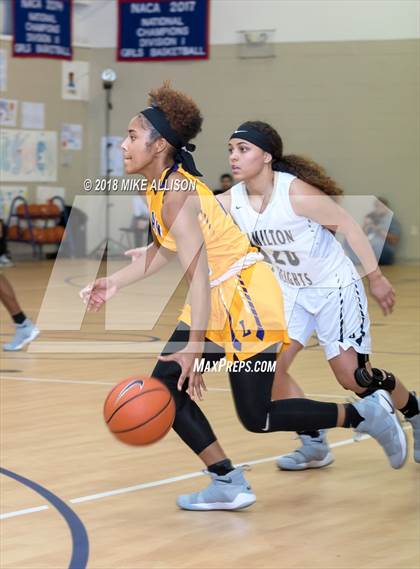 Thumbnail 3 in Hamilton Heights Christian Academy vs. Legacy Charter photogallery.