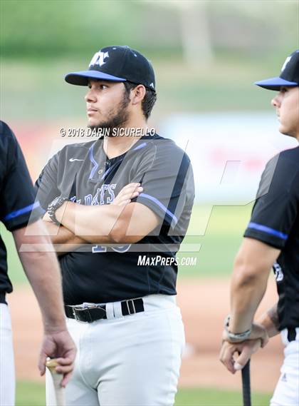 Thumbnail 3 in Mesquite vs. Queen Creek (AIA 5A Round 3A Playoff) photogallery.