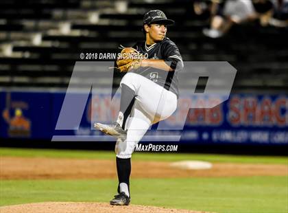 Thumbnail 2 in Mesquite vs. Queen Creek (AIA 5A Round 3A Playoff) photogallery.