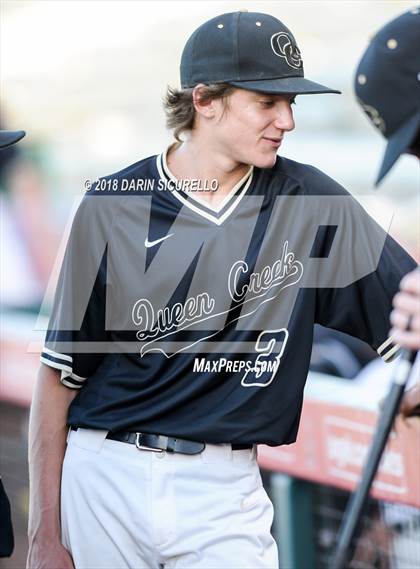 Thumbnail 3 in Mesquite vs. Queen Creek (AIA 5A Round 3A Playoff) photogallery.