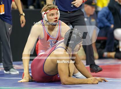 Thumbnail 1 in  CIF State Boys Wrestling Championships (Round 1) photogallery.