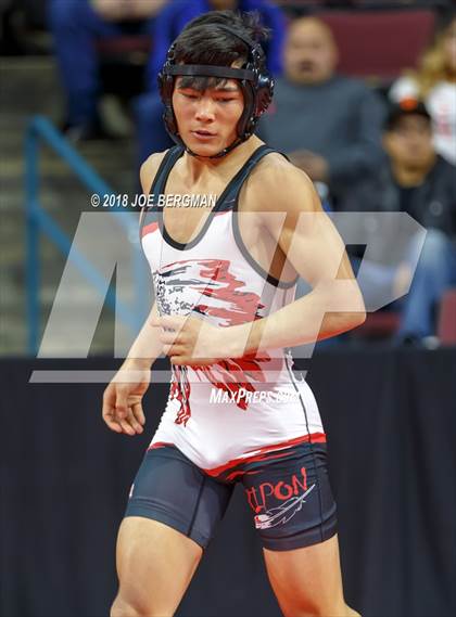 Thumbnail 3 in  CIF State Boys Wrestling Championships (Round 1) photogallery.