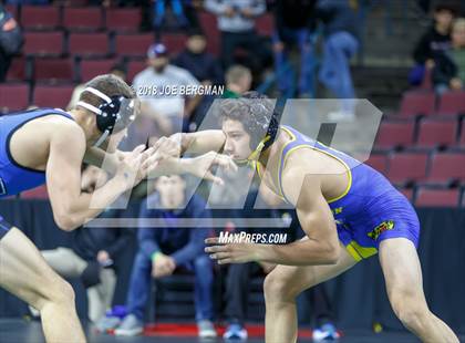 Thumbnail 2 in  CIF State Boys Wrestling Championships (Round 1) photogallery.