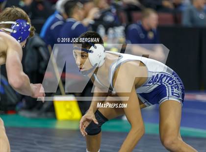Thumbnail 2 in  CIF State Boys Wrestling Championships (Round 1) photogallery.