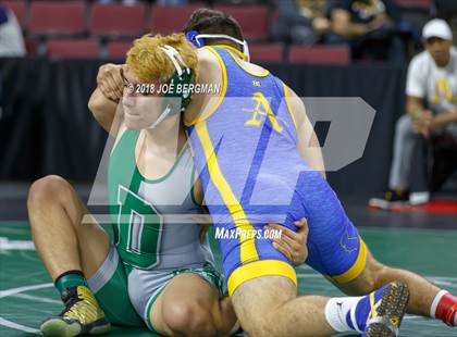 Thumbnail 1 in  CIF State Boys Wrestling Championships (Round 1) photogallery.