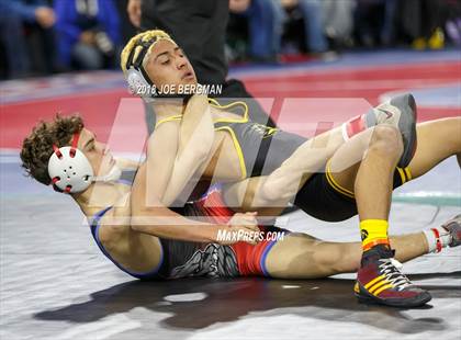 Thumbnail 3 in  CIF State Boys Wrestling Championships (Round 1) photogallery.