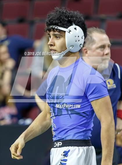 Thumbnail 2 in  CIF State Boys Wrestling Championships (Round 1) photogallery.