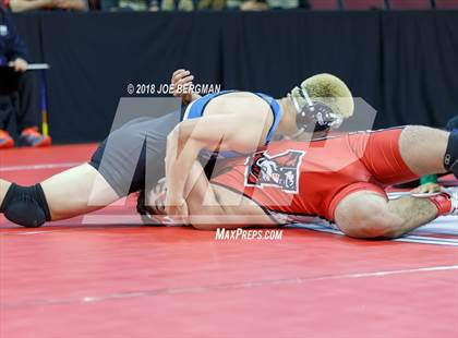 Thumbnail 2 in  CIF State Boys Wrestling Championships (Round 1) photogallery.
