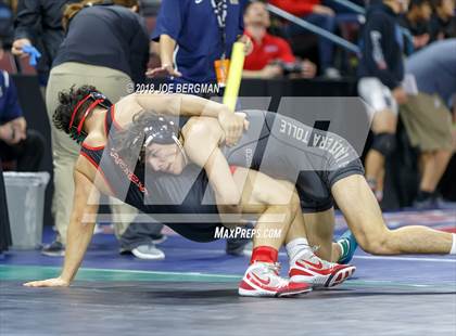 Thumbnail 1 in  CIF State Boys Wrestling Championships (Round 1) photogallery.