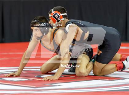Thumbnail 1 in  CIF State Boys Wrestling Championships (Round 1) photogallery.