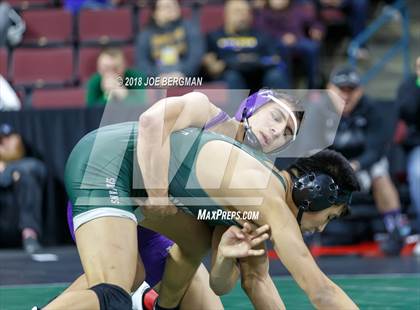 Thumbnail 3 in  CIF State Boys Wrestling Championships (Round 1) photogallery.