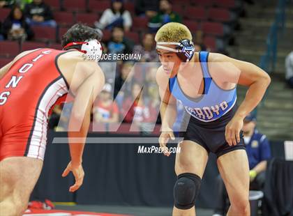 Thumbnail 1 in  CIF State Boys Wrestling Championships (Round 1) photogallery.
