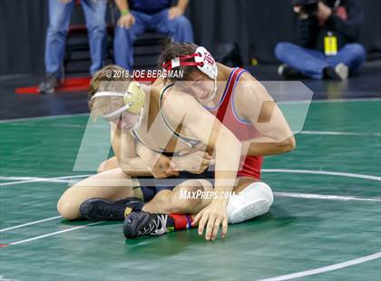 Thumbnail 3 in  CIF State Boys Wrestling Championships (Round 1) photogallery.