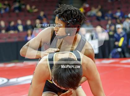 Thumbnail 2 in  CIF State Boys Wrestling Championships (Round 1) photogallery.