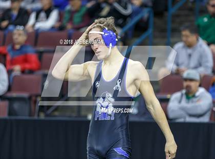 Thumbnail 1 in  CIF State Boys Wrestling Championships (Round 1) photogallery.