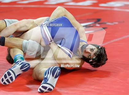 Thumbnail 2 in  CIF State Boys Wrestling Championships (Round 1) photogallery.