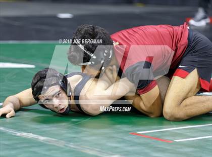 Thumbnail 2 in  CIF State Boys Wrestling Championships (Round 1) photogallery.