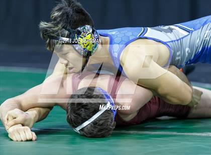 Thumbnail 1 in  CIF State Boys Wrestling Championships (Round 1) photogallery.