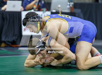 Thumbnail 2 in  CIF State Boys Wrestling Championships (Round 1) photogallery.