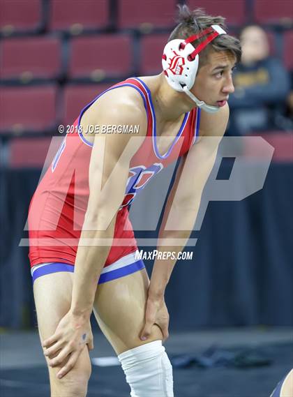 Thumbnail 2 in  CIF State Boys Wrestling Championships (Round 1) photogallery.