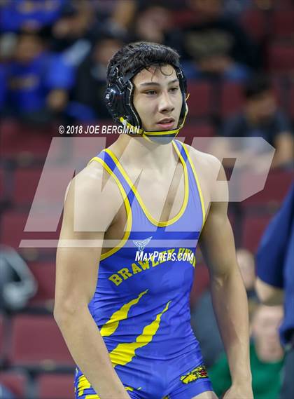 Thumbnail 3 in  CIF State Boys Wrestling Championships (Round 1) photogallery.