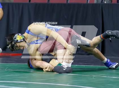 Thumbnail 3 in  CIF State Boys Wrestling Championships (Round 1) photogallery.