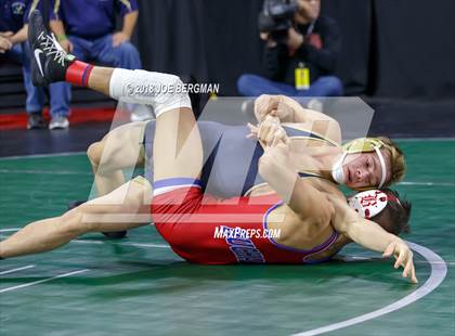 Thumbnail 2 in  CIF State Boys Wrestling Championships (Round 1) photogallery.