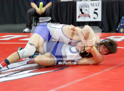 Thumbnail 1 in  CIF State Boys Wrestling Championships (Round 1) photogallery.