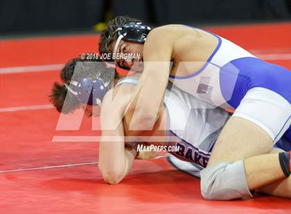 Thumbnail 2 in  CIF State Boys Wrestling Championships (Round 1) photogallery.