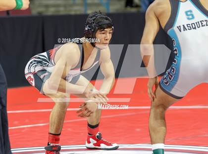 Thumbnail 2 in  CIF State Boys Wrestling Championships (Round 1) photogallery.