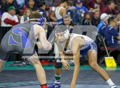 Thumbnail 2 in  CIF State Boys Wrestling Championships (Round 1) photogallery.