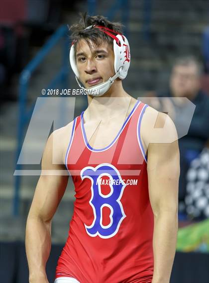 Thumbnail 1 in  CIF State Boys Wrestling Championships (Round 1) photogallery.