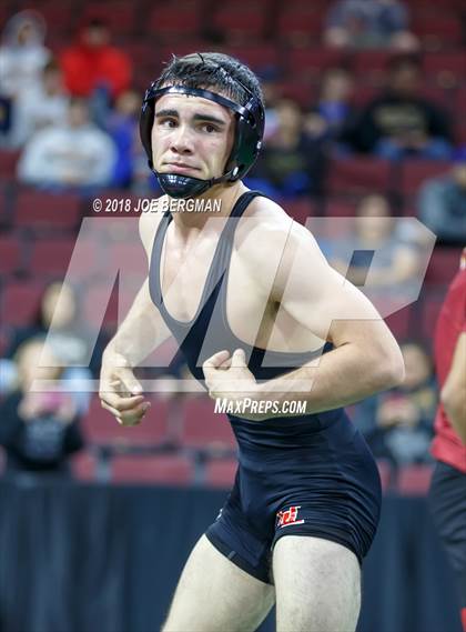 Thumbnail 2 in  CIF State Boys Wrestling Championships (Round 1) photogallery.