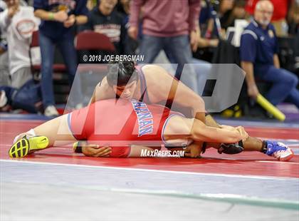 Thumbnail 2 in  CIF State Boys Wrestling Championships (Round 1) photogallery.