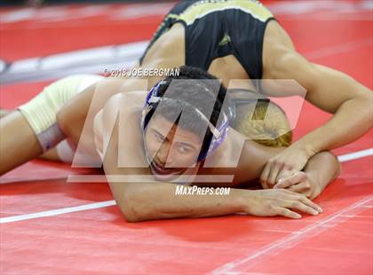 Thumbnail 2 in  CIF State Boys Wrestling Championships (Round 1) photogallery.