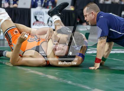 Thumbnail 1 in  CIF State Boys Wrestling Championships (Round 1) photogallery.